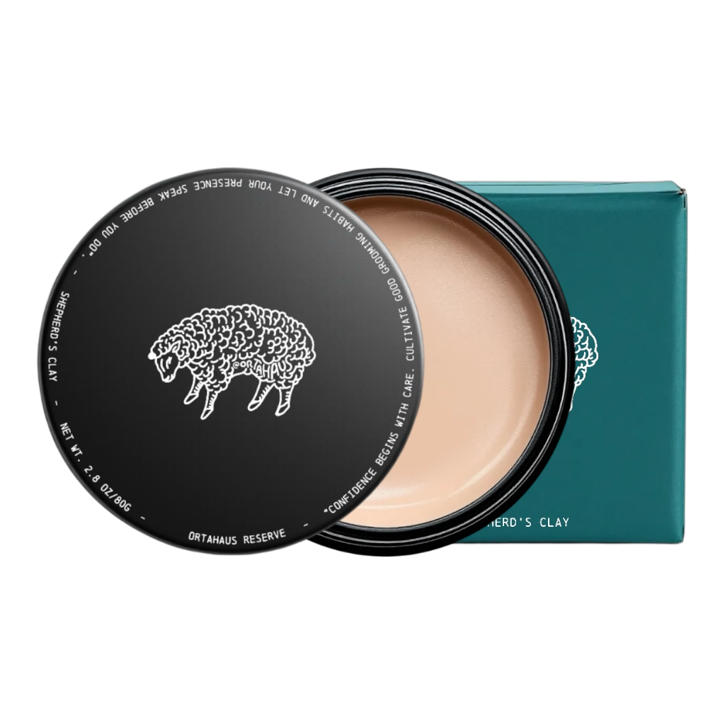 Shepherd's Clay Hair Styling Clay Matte Finish Look – Ortahaus Reserve
