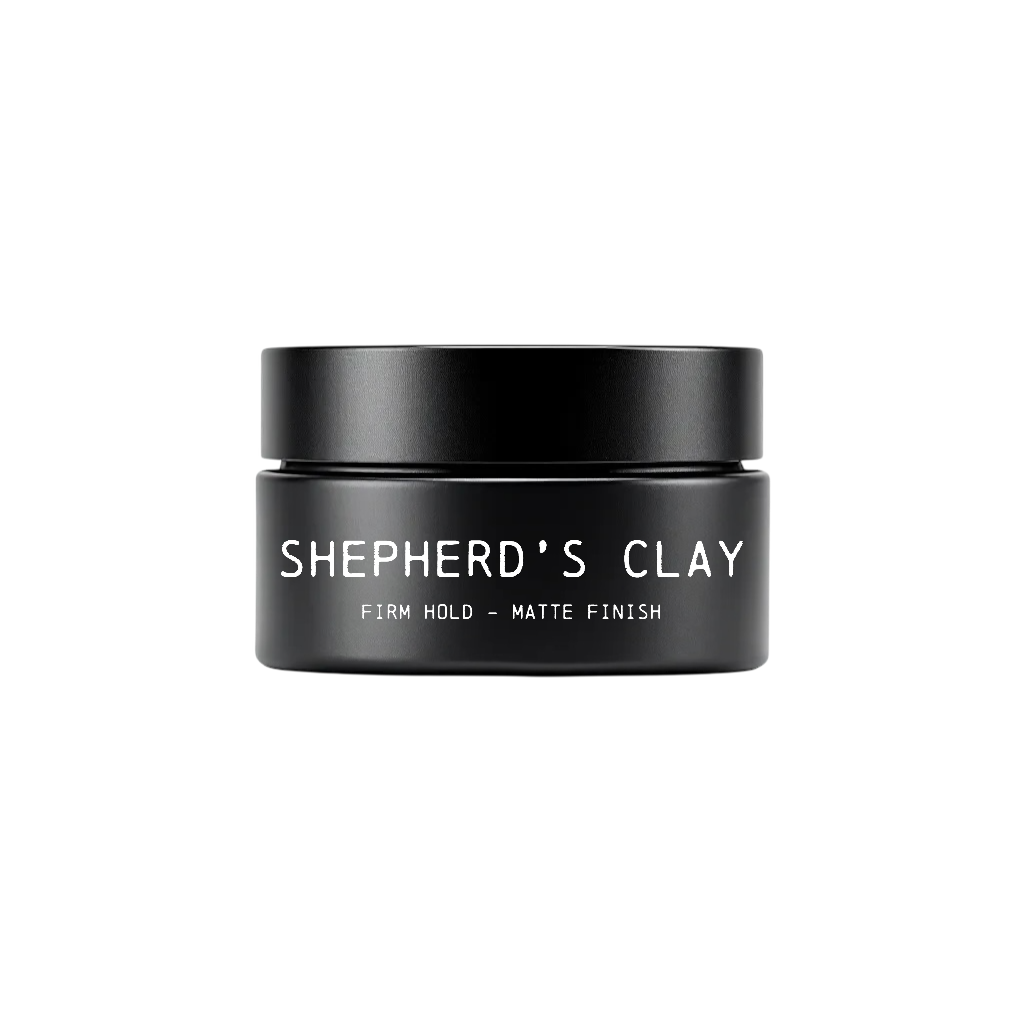 Shepherd’s Clay hair styling clay matte finish hair product