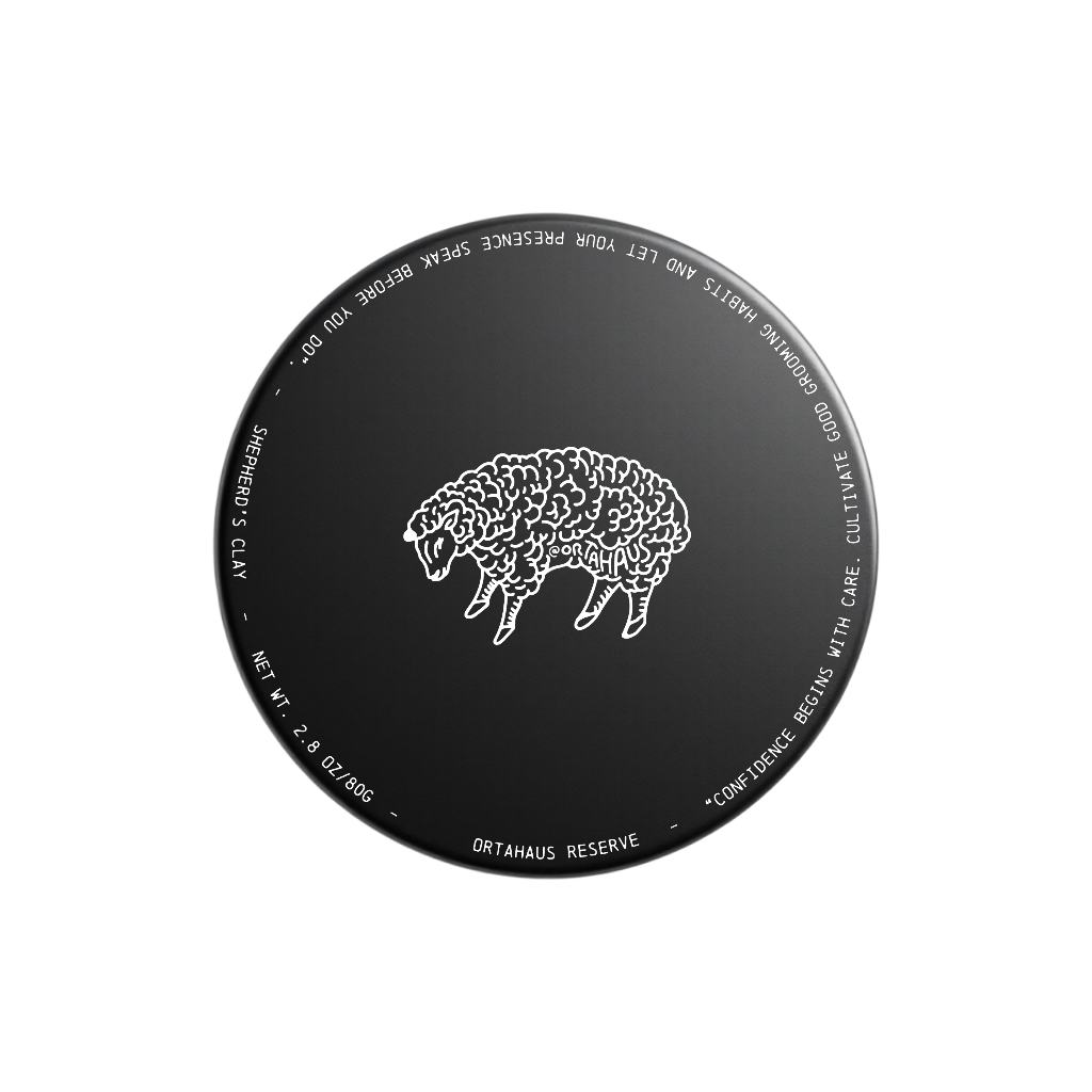 Shepherd’s Clay hair styling clay matte finish hair product